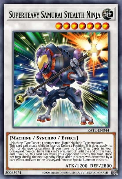 Superheavy Samurai Stealth Ninja - (Raging Tempest) - (RATE-EN044) - (Rare)