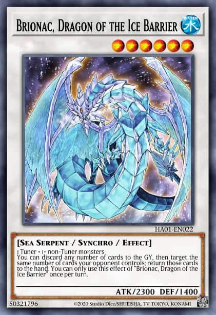 Brionac, Dragon of the Ice Barrier - (Duel Devastator) - (DUDE-EN008) - (Ultra Rare)