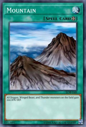 Mountain - (Starter Kaiba Evolution) - (SKE-034) - (Common)