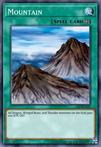Mountain - (Starter Kaiba Evolution) - (SKE-034) - (Common)