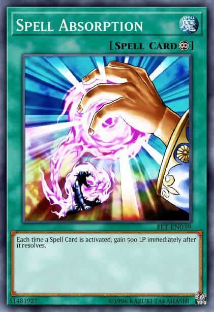 Spell Absorption - (Structure Spellcaster's Judgment) - (SD6-EN027) - (Common)