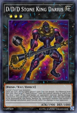 D/D/D Stone King Darius - (Maximum Crisis) - (MACR-EN045) - (Rare)