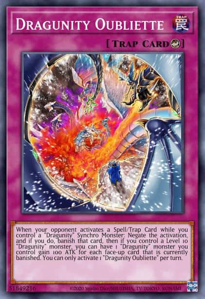 Dragunity Oubliette - (Ghosts From the Past) - (GFTP-EN042) - (Ultra Rare)