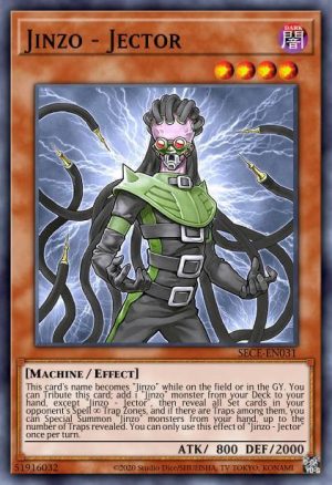 Jinzo - Jector - (Legendary Duelists Rage of Ra) - (LED7-EN041) - (Common)