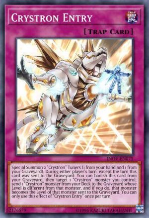 Crystron Entry - (Invasion Vengeance) - (INOV-EN071) - (Common)