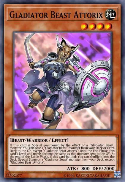 Gladiator Beast Attorix - (Chaos Impact) - (CHIM-EN012) - (Rare)