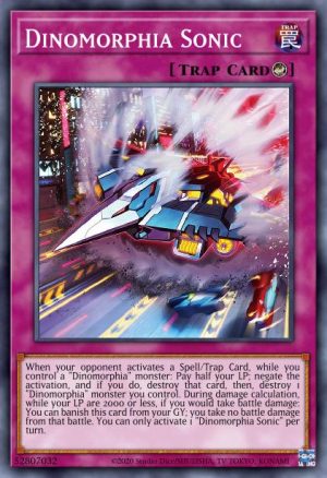 Dinomorphia Sonic - (Dueling Heroes Tin) - (MP23-EN041) - (Common)