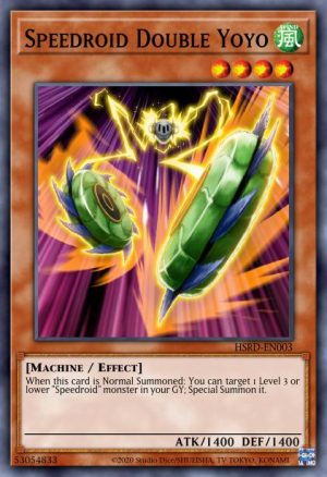 Speedroid Double Yoyo - (Legendary Duelists Synchro Storm) - (LED8-EN010) - (Common)