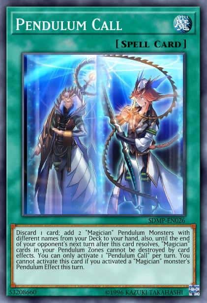 Pendulum Call - (Master of Pendulum Structure) - (SDMP-EN026) - (Common)