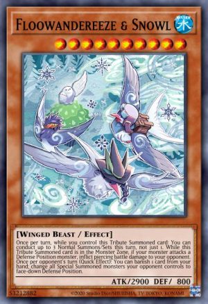 Floowandereeze & Snowl - (2022 Tin of the Pharaoh's Gods) - (MP22-EN193) - (Rare)