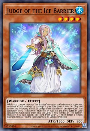 Judge of the Ice Barrier - (Lightning Overdrive) - (LIOV-EN020) - (Common)