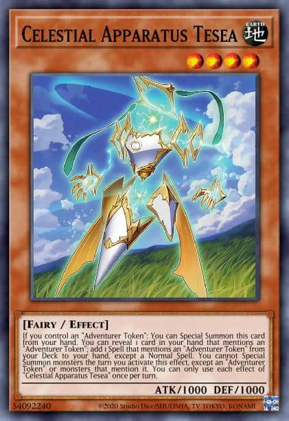 Celestial Apparatus Tesea - (Darkwing Blast) - (DABL-EN028) - (Common)