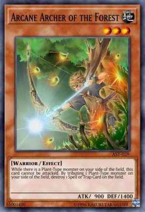Arcane Archer of the Forest - (Ancient Sanctuary) - (AST-029) - (Common)