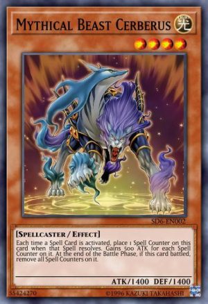 Mythical Beast Cerberus - (Spellcaster's Command Structure) - (SDSC-EN015) - (Common)