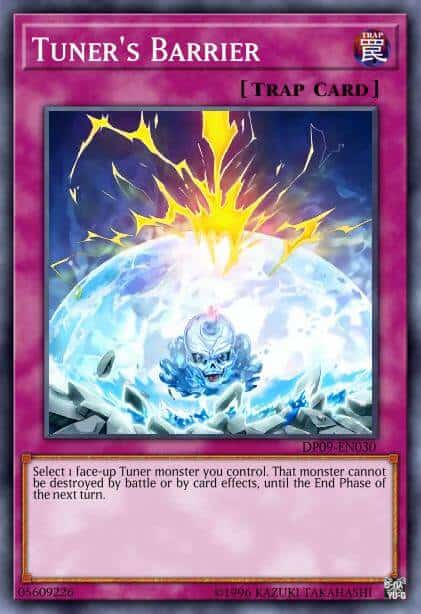 Tuner's Barrier - (Duelist Pack Yusei 2) - (DP09-EN030) - (Super Rare)