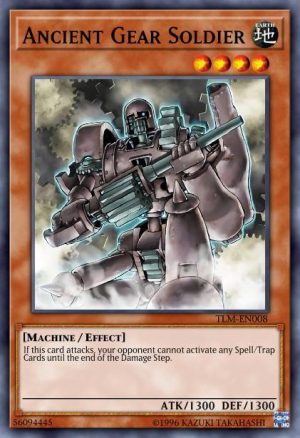 Ancient Gear Soldier - (Structure Machine Re-Volt) - (SD10-EN014) - (Common)