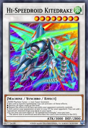 Hi-Speedroid Kitedrake - (Legendary Duelists Synchro Storm) - (LED8-EN018) - (Rare)