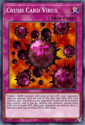 Crush Card Virus - (Structure Lair of Darkness) - (SR06-EN031) - (Common)