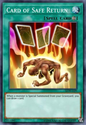 Card of Safe Return - (Zombie World Structure) - (SDZW-EN021) - (Common)