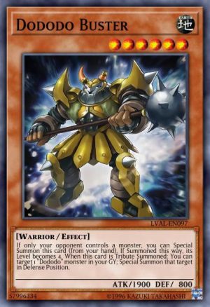 Dododo Buster - (Legendary Duelists Magical Hero) - (LED6-EN042) - (Common)