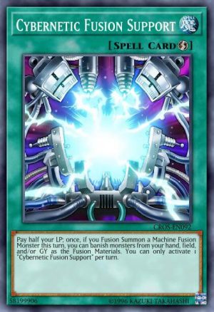 Cybernetic Fusion Support - (Crossed Souls) - (CROS-EN092) - (Common)