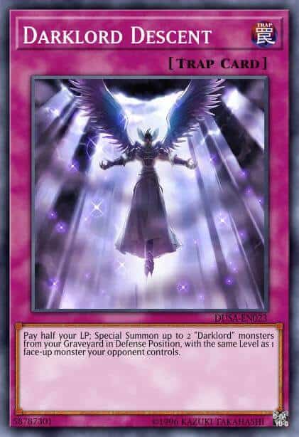 Darklord Descent - (Duelist Saga) - (DUSA-EN023) - (Ultra Rare)