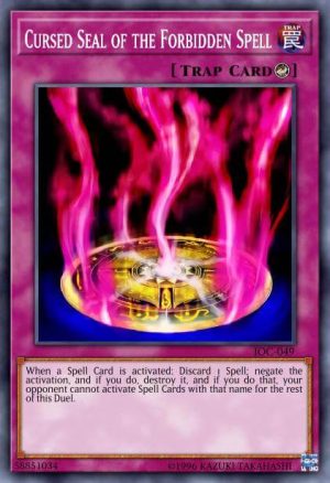 Cursed Seal of the Forbidden Spell - (OTS Tournament Pack 8) - (OP08-EN025) - (Common)