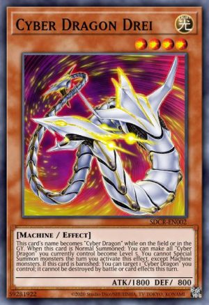 Cyber Dragon Drei - (Structure Cyber Strike) - (SDCS-EN005) - (Common)