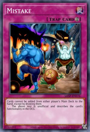 Mistake - (Shadow Specters) - (SHSP-EN076) - (Secret Rare)
