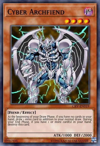Cyber Archfiend - (Cybernetic Revolution) - (CRV-EN019) - (Common)