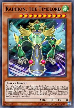Raphion, the Timelord - (Battles of Legend Relentless Revenge) - (BLRR-EN023) - (Ultra Rare)