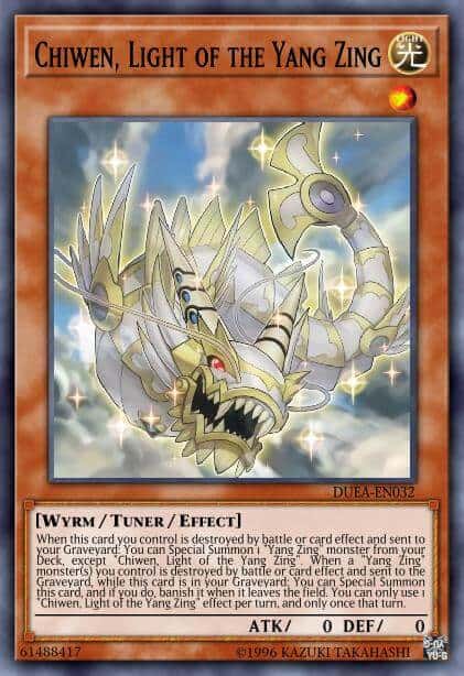 Chiwen, Light of the Yang Zing - (2015 Mega-Tin Mega Pack) - (MP15-EN087) - (Ultra Rare)