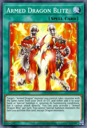 Armed Dragon Blitz - (2022 Tin of the Pharaoh's Gods) - (MP22-EN030) - (Common)