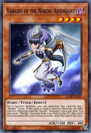 Vanadis of the Nordic Ascendant - (Legendary Hero Decks) - (LEHD-ENB11) - (Common)