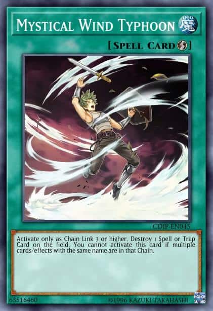 Mystical Wind Typhoon - (Cyberdark Impact) - (CDIP-EN045) - (Common)