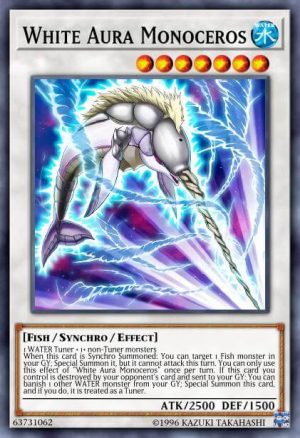 White Aura Monoceros - (2020 Tin of Lost Memories Mega Pack) - (MP20-EN142) - (Rare)