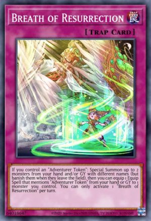 Breath of Resurrection - (Dueling Heroes Tin) - (MP23-EN273) - (Common)