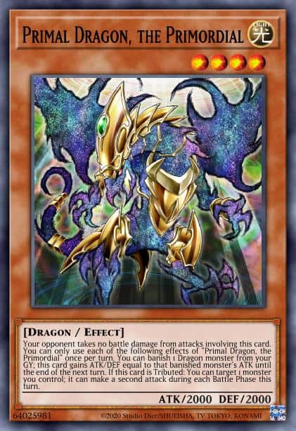 Primal Dragon, the Primordial - (Ghosts From the Past The 2nd Haunting) - (GFP2-EN036) - (Ultra Rare)