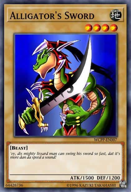 Alligator's Sword - (Legendary Decks II) - (LDK2-ENJ08) - (Common)