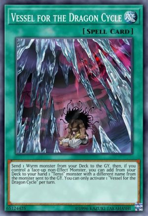 Vessel for the Dragon Cycle - (OTS Tournament Pack 17) - (OP17-EN009) - (Super Rare)