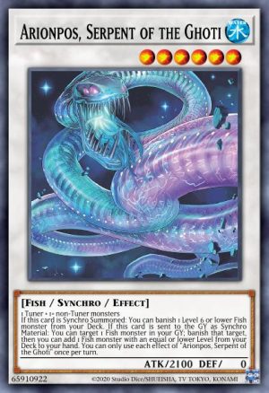 Arionpos, Serpent of the Ghoti - (Darkwing Blast) - (DABL-EN088) - (Ultra Rare)