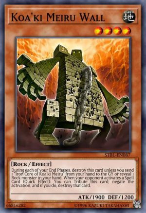 Koa'ki Meiru Wall - (Battle Pack 3 Monster League) - (BP03-EN081) - (Rare)