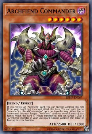 Archfiend Commander - (2014 Mega-Tins) - (CT11-EN006) - (Super Rare)