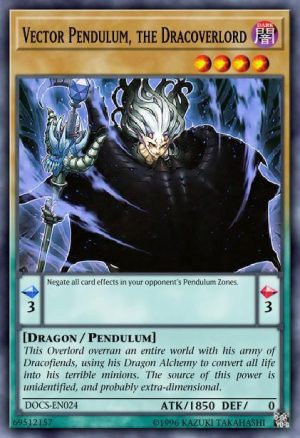 Vector Pendulum, the Dracoverlord - (Dimension of Chaos) - (DOCS-EN024) - (Super Rare)