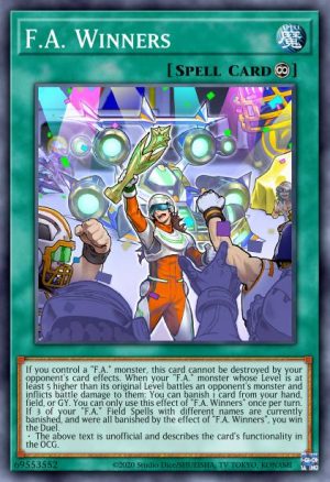 F.A. Winners - (Flames of Destruction) - (FLOD-EN089) - (Rare)