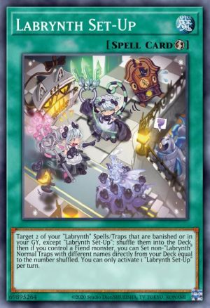 Labrynth Set-Up - (Dueling Heroes Tin) - (MP23-EN234) - (Common)
