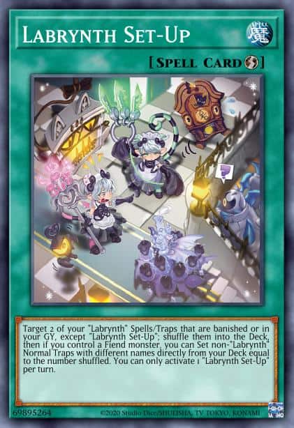 Labrynth Set-Up - (Dueling Heroes Tin) - (MP23-EN234) - (Common)