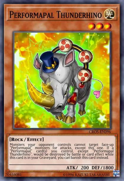 Performapal Thunderhino - (Crossed Souls) - (CROS-EN096) - (Common)