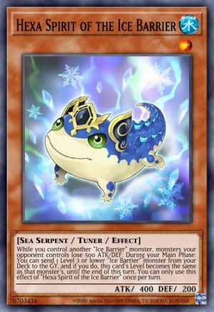 Hexa Spirit of the Ice Barrier - (Structure Freezing Chains) - (SDFC-EN004) - (Common)