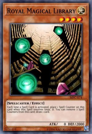 Royal Magical Library - (Starter Yugi Evolution) - (SYE-023) - (Common)